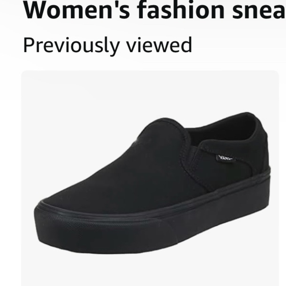 Vans flat form